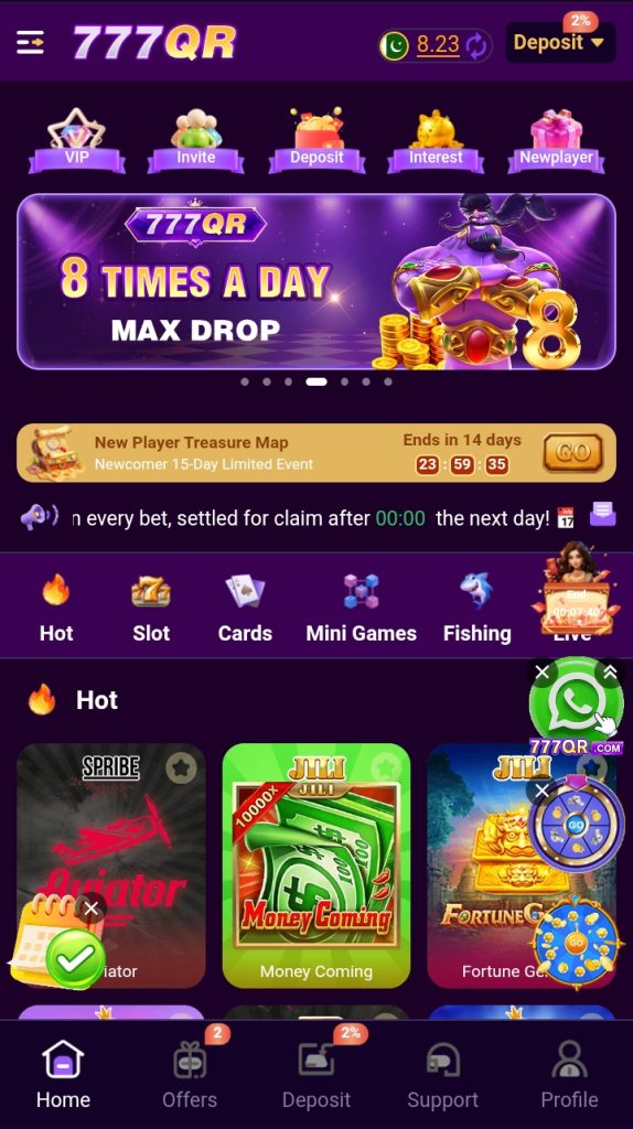 777QR Game